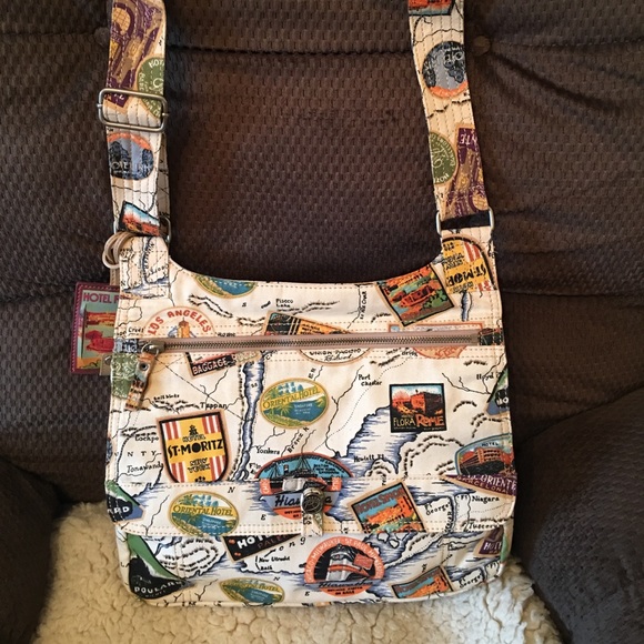 👉🏻SOLD!!!FOSSIL messenger/crossbody bag - Picture 1 of 8